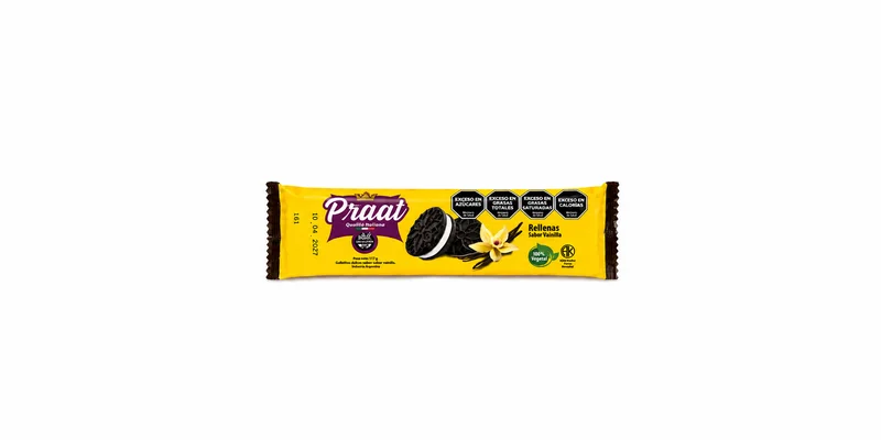 Rellena de Chocolate y Vainilla Praat sin gluten 90 gr